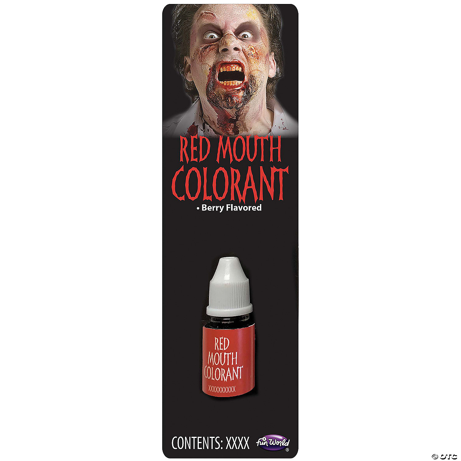 MOUTH COLORANT RED - HALLOWEEN
