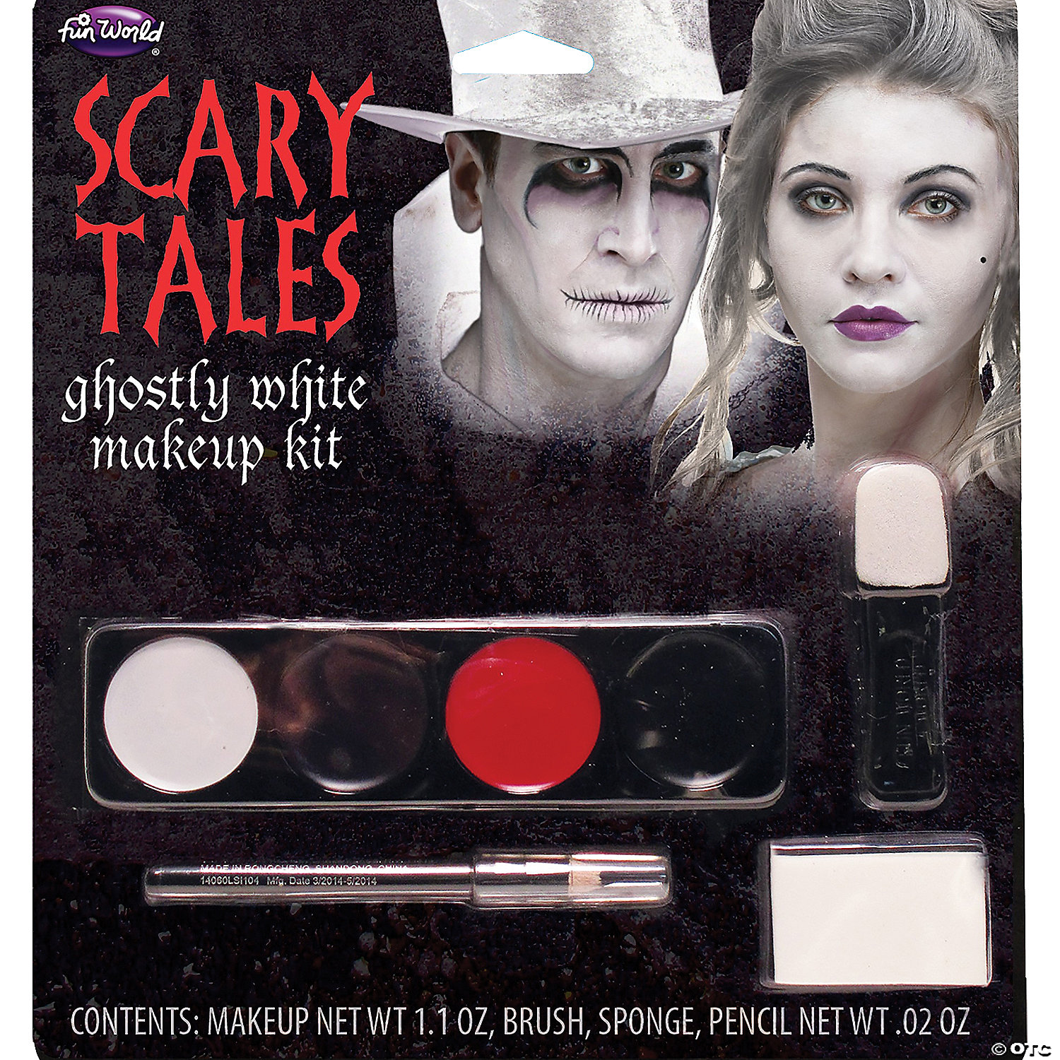 SCARY TALES GHOST MAKEUP - HALLOWEEN