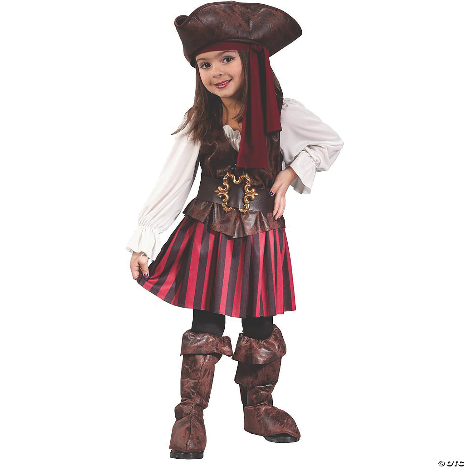 HIGH SEAS PIRATE TODDLER GIRL - HALLOWEEN