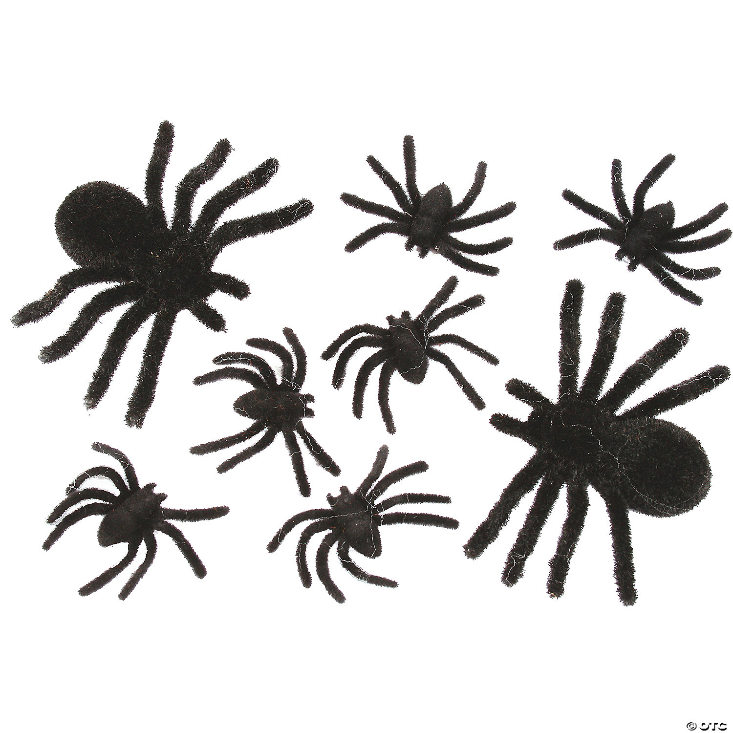 FUZZY SPIDERS - HALLOWEEN