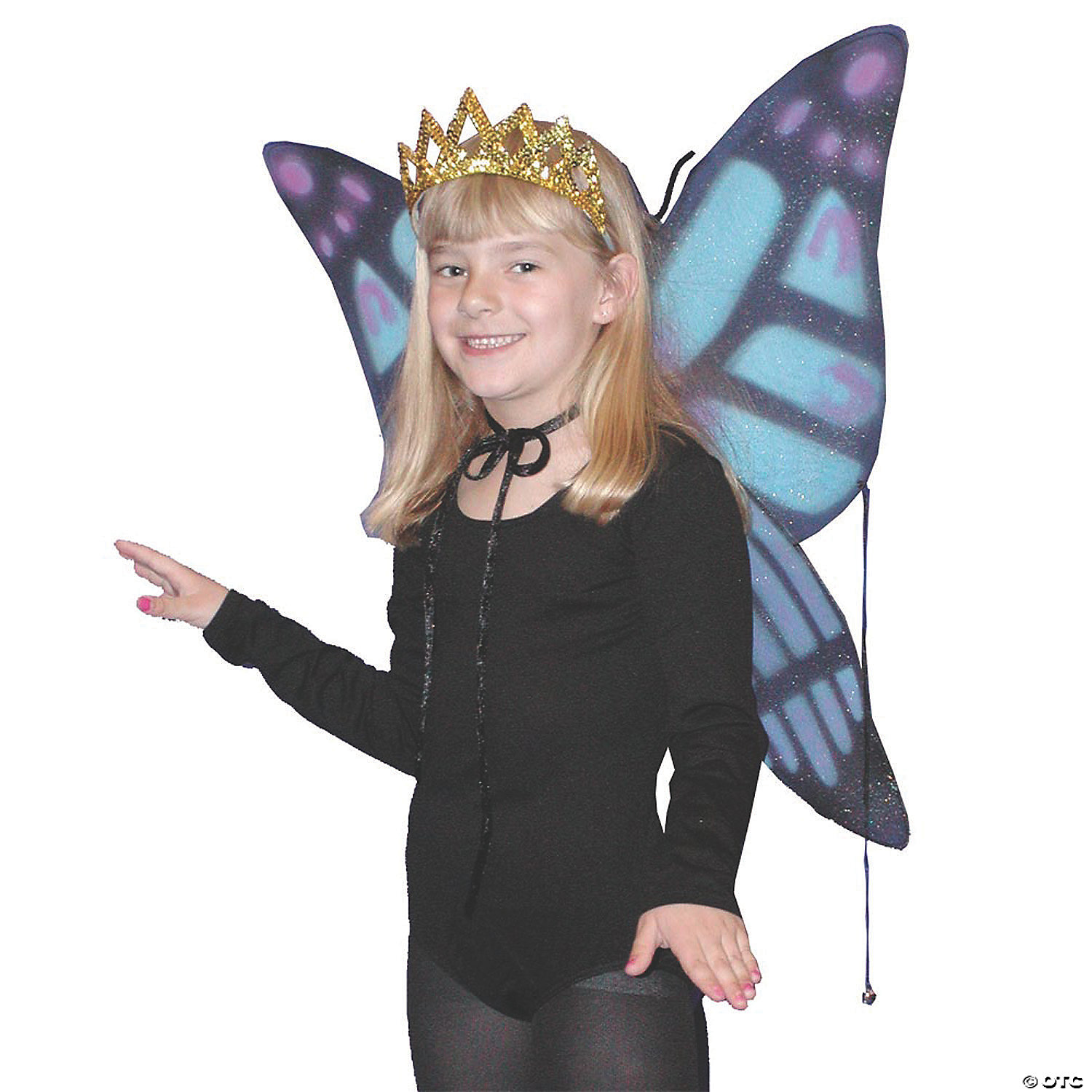 WINGS CHILD BUTTERFLY BLUE - HALLOWEEN