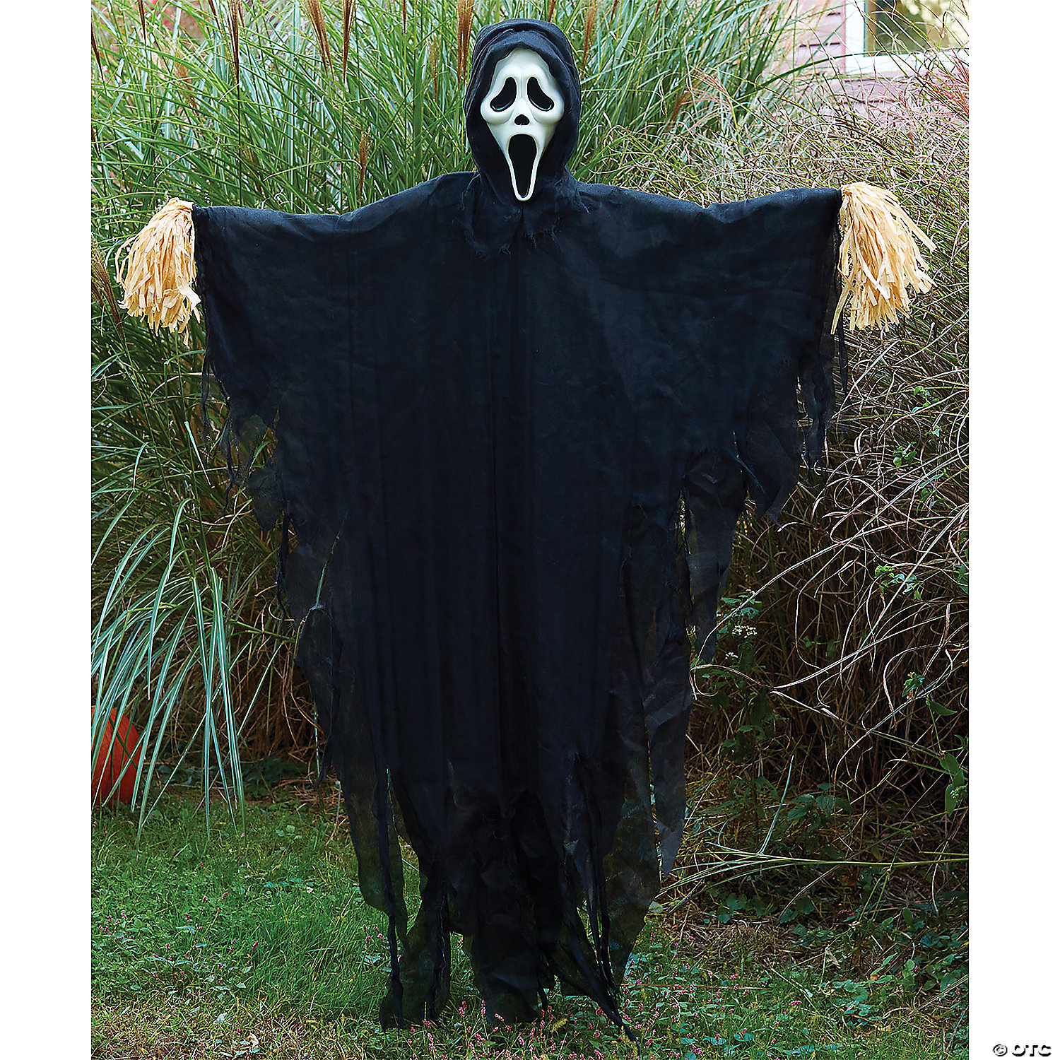 GHOST FACE PROP 5FT SCARECROW - HALLOWEEN