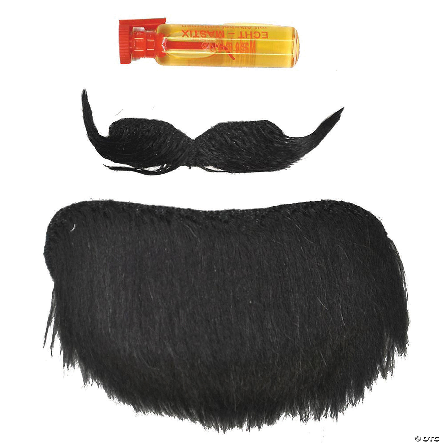 MUSTACHE GOATEE AMIGO BLACK - HALLOWEEN