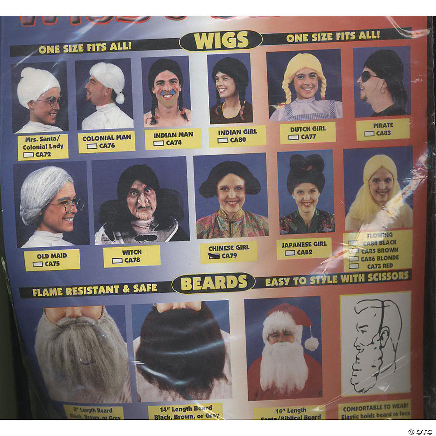 CHINESE WIG - HALLOWEEN