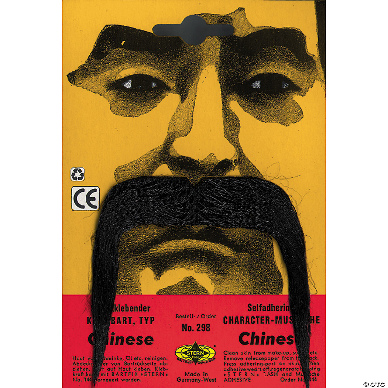 CHINESE MUSTACHE CB19 - HALLOWEEN