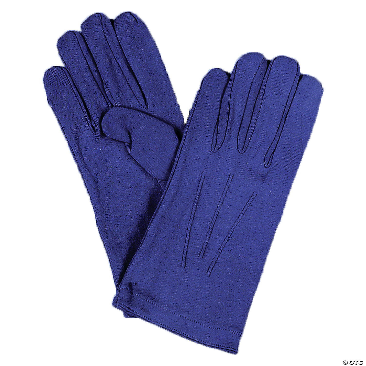 MENS BLUE NYLON GLOVES - HALLOWEEN