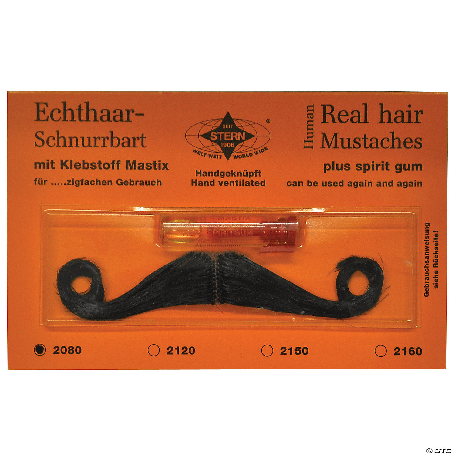 AMERICAN MUSTACHE-BLACK - HALLOWEEN