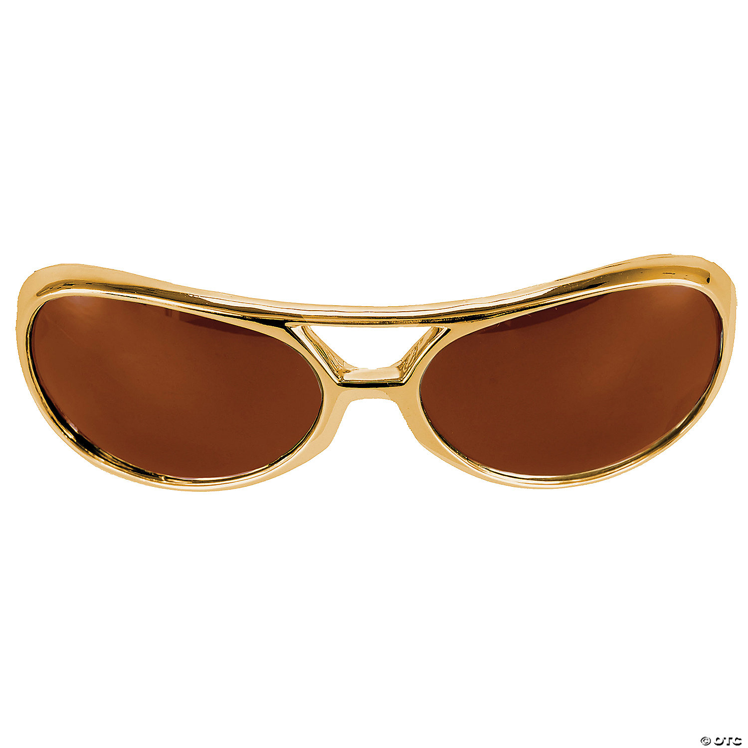 ROCK AND ROLLER GLASSES-GOLD - HALLOWEEN