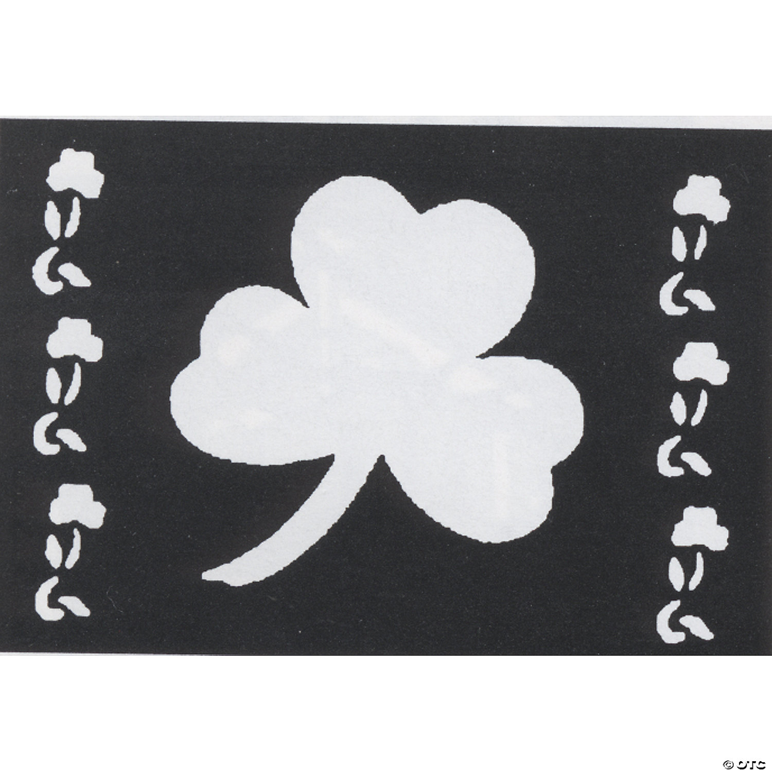 STENCIL SHAMROCK - HALLOWEEN