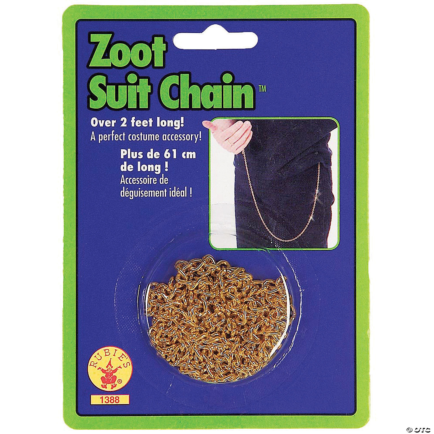 ZOOT SUIT CHAIN GOLD - HALLOWEEN