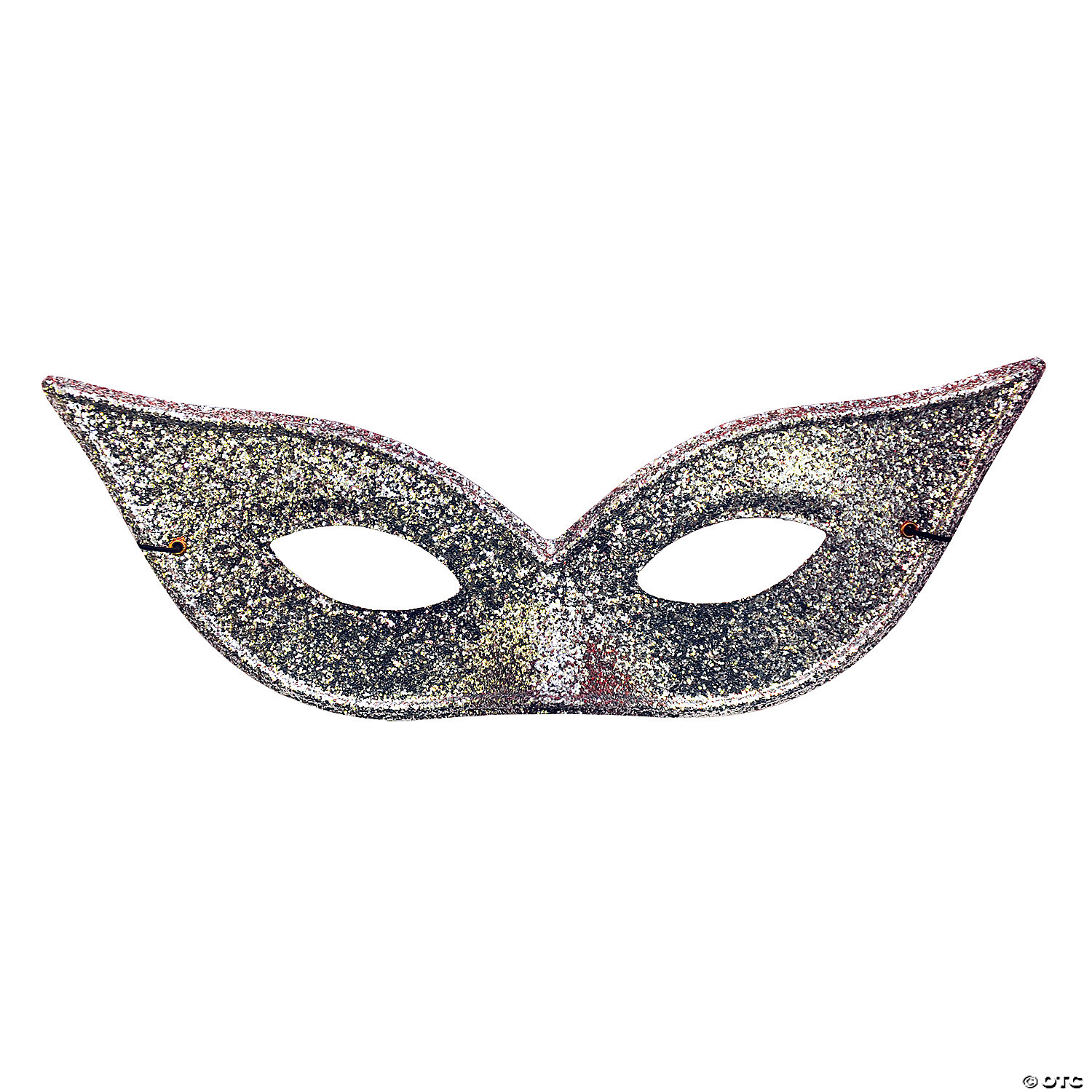 HARLEQUIN MASK-SILVER - NEW YEAR'S