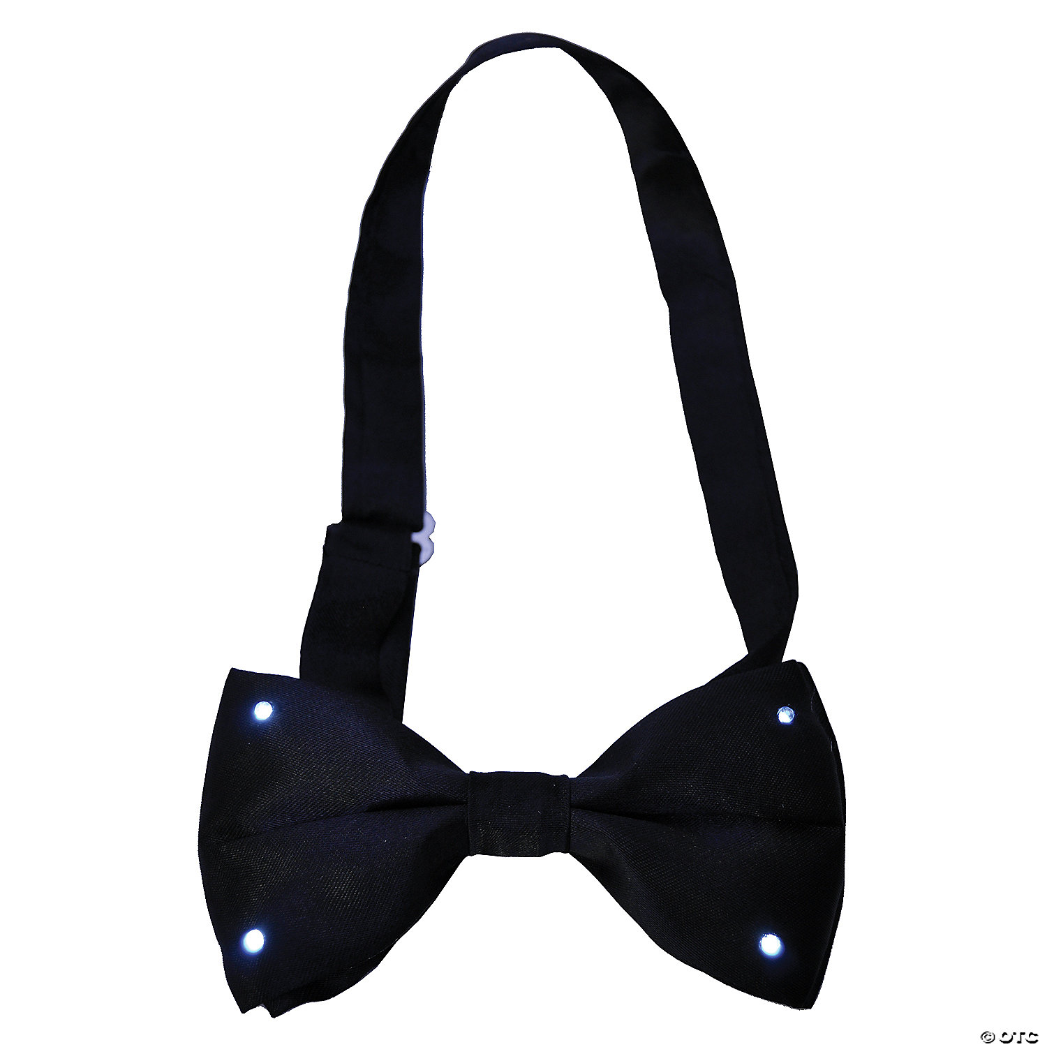 LIGHT UP BOW TIE BLACK - NEW YEAR'S