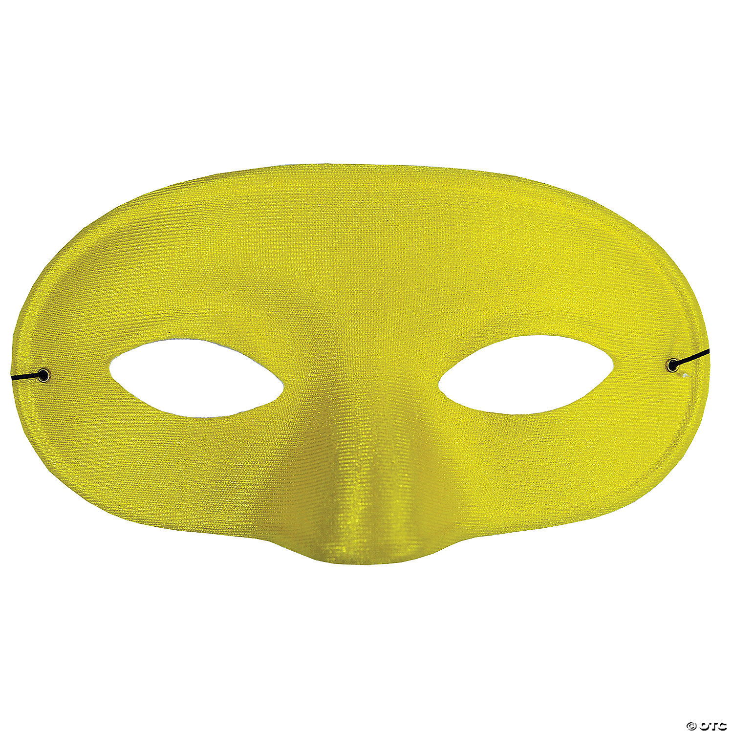 SATIN HALF MASK-GOLD - HALLOWEEN