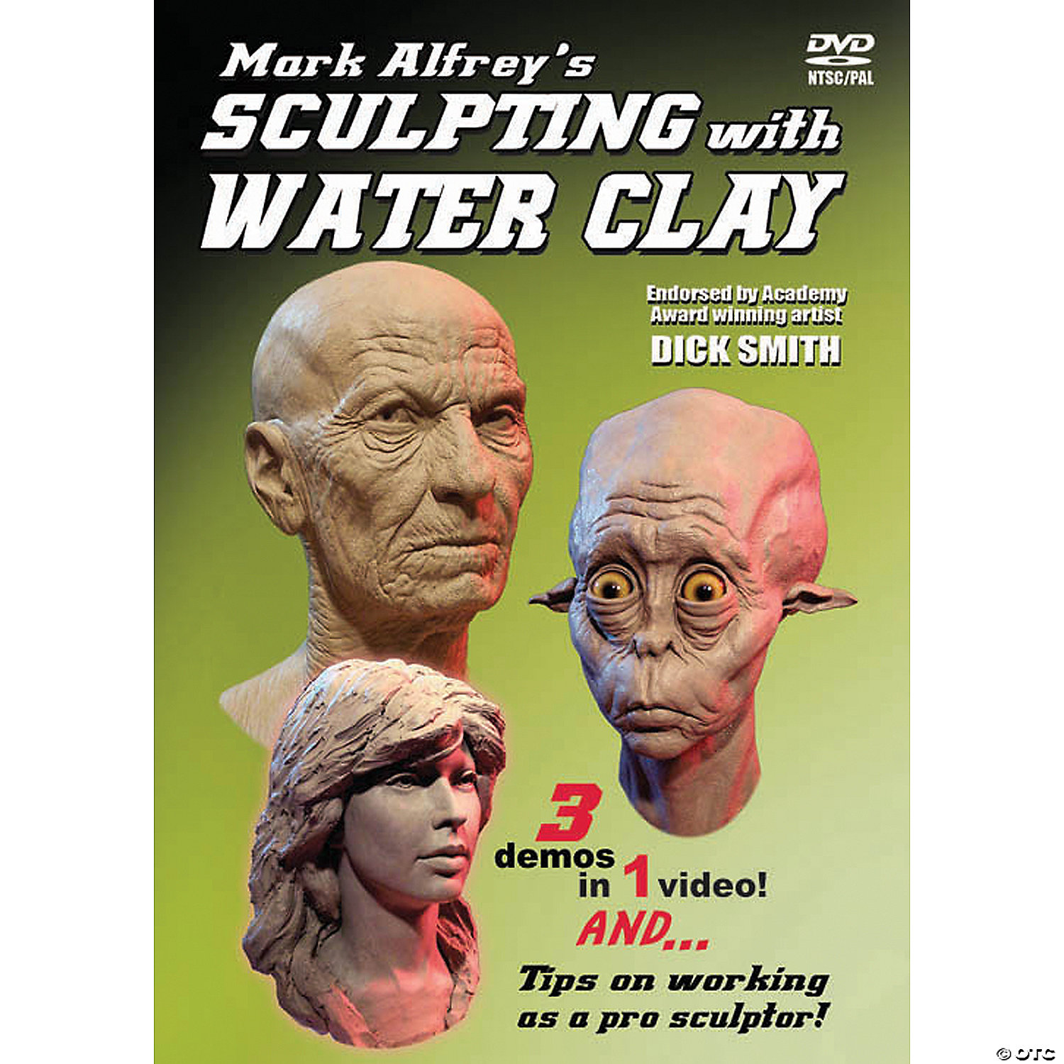 SCULPTING WITH WATER CLAY DVD - HALLOWEEN