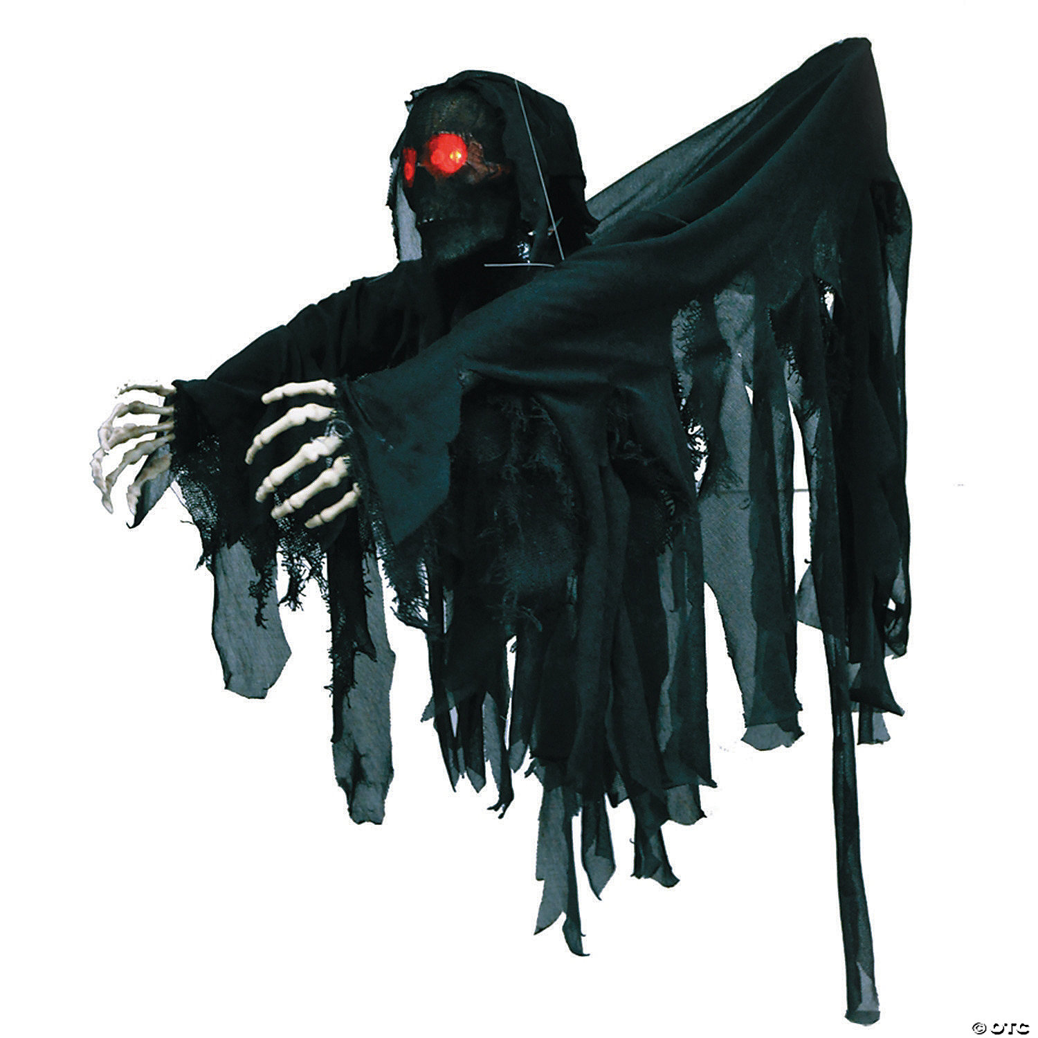 HANGING BLACK WRAPPED GHOUL - HALLOWEEN
