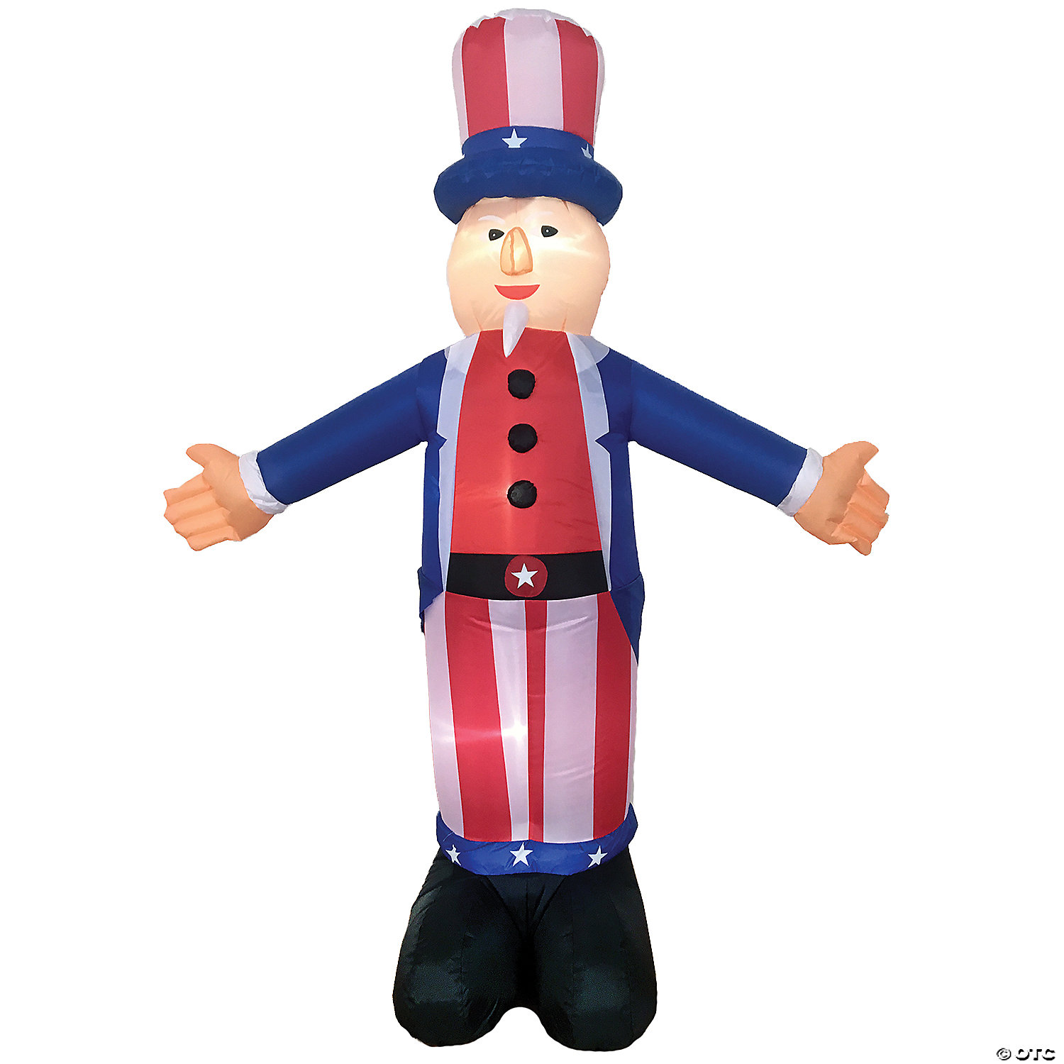 INFLATABLE UNCLE SAM DECORATION - FOURTH OF JULY