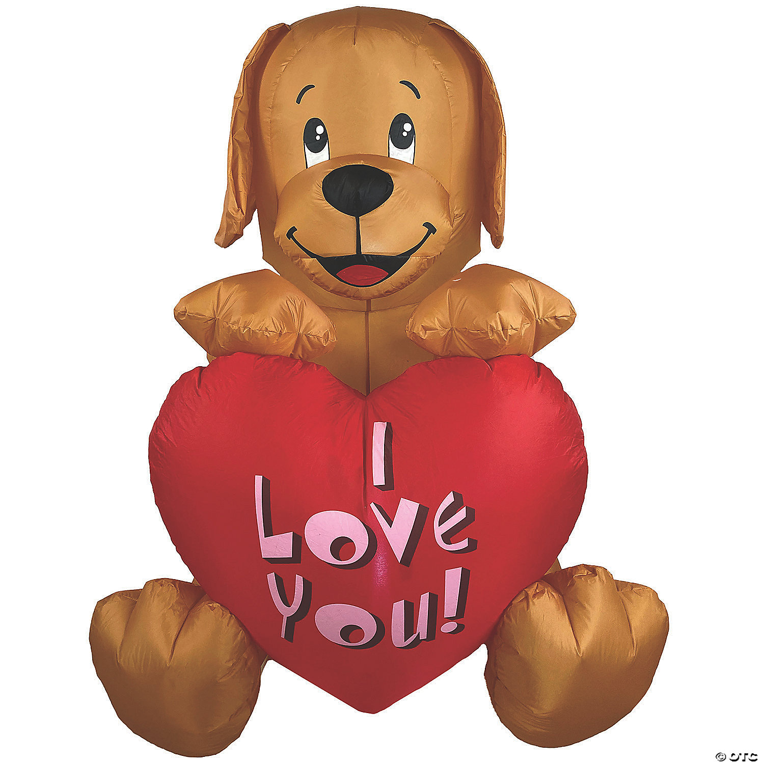 I LUV U PUPPY INFLATE 4FT - VALENTINE'S DAY
