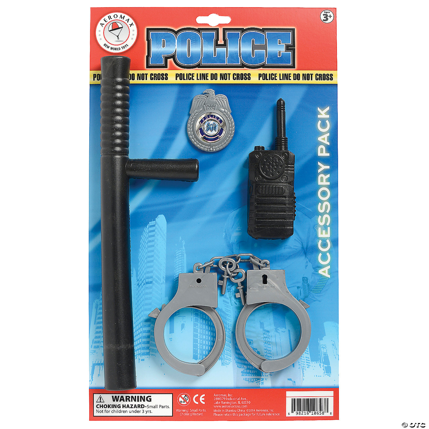 POLICE OFFICER COSTUME OR ACCESSORY KIT - HALLOWEEN